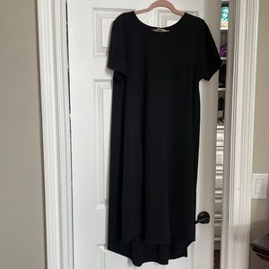 Lularoe Carly Dress XL - Black